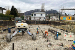 Neubau Hinter den Häuser, Erlach