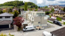 Neubau Hinter den Häuser, Erlach