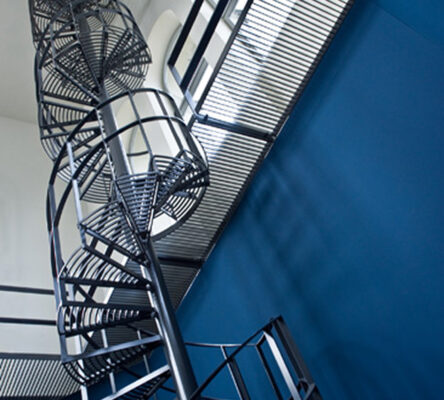 M2 Bundeshaus Bern, Spindeltreppe 1
